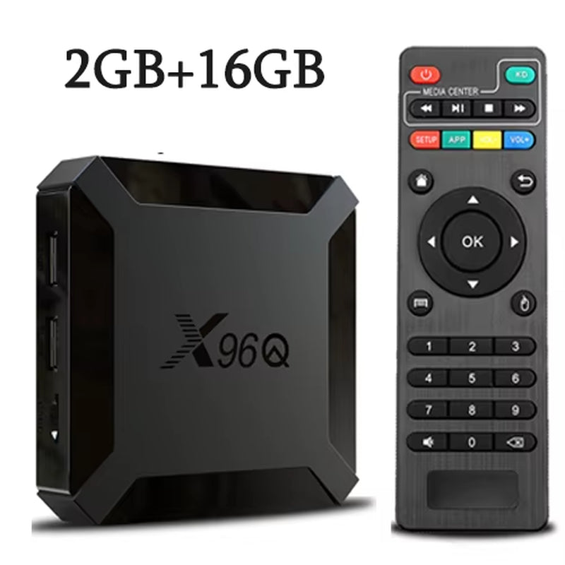 Hot Q Android 10.0 Fast Smart TV BOX 2GB 16GB Allwinner H313 Quad Core 4K VS Mini Set Top Box Fast Shipping