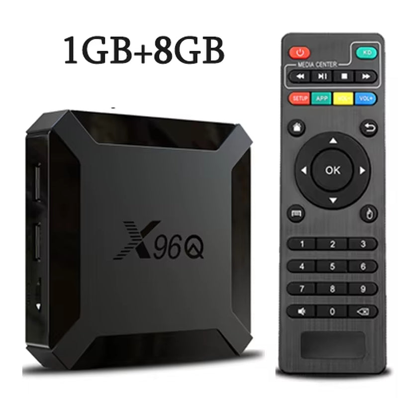 Hot Q Android 10.0 Fast Smart TV BOX 2GB 16GB Allwinner H313 Quad Core 4K VS Mini Set Top Box Fast Shipping