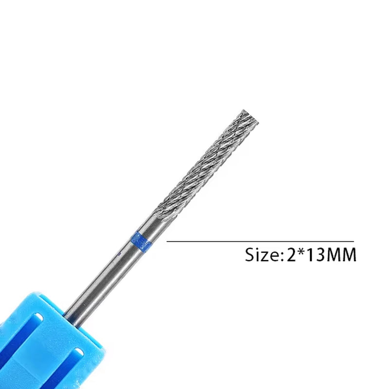 1Pc Carbide Tungsten Nail Drill Bit Rotate Burr Milling Nail Cutter Bits Electric Drill Machine for Manicure Pedicure Tools